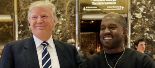 Donald Trump meets Kanye West at Trump Towers