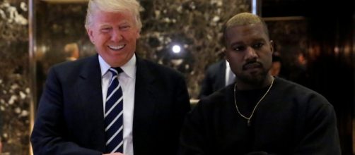 Kanye West embraces Donald Trump at Trump Tower after rapper ... - thesun.co.uk