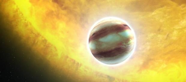 Cientistas descobriram que em HAT-P-7b chovem safiras e rubis Cientistas descobriram que em HAT-P-7b chovem safiras e rubis