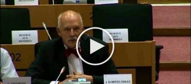 Janusz Korwin-Mikke w mocnych słowach o USA i Syrii. Janusz Korwin-Mikke w mocnych słowach o USA i Syrii.