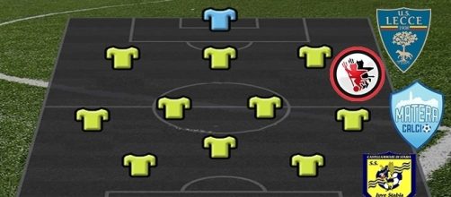 Best 11 di Lega Pro C, due leccesi nel team