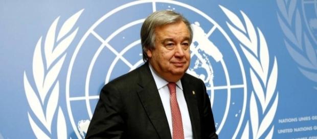 António Guterres, secretário-geral das Nações Unidas. António Guterres, secretário-geral das Nações Unidas.
