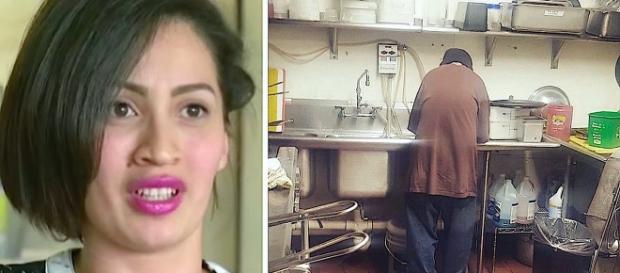 Cesia, dona do café, e Marcus, ex-morador de rua Cesia, dona do café, e Marcus, ex-morador de rua
