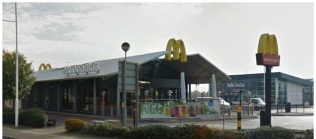 Foi nesse McDonald's, de Londres, que tudo aconteceu Foi nesse McDonald's, de Londres, que tudo aconteceu