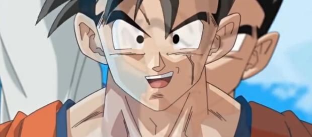 Gohan y la superposición del Gohan del futuro Gohan y la superposición del Gohan del futuro