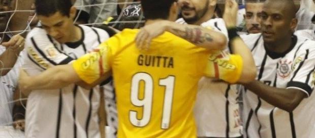 O goleiro Guita (número 91) foi importantíssimo na conquista do título O goleiro Guita (número 91) foi importantíssimo na conquista do título