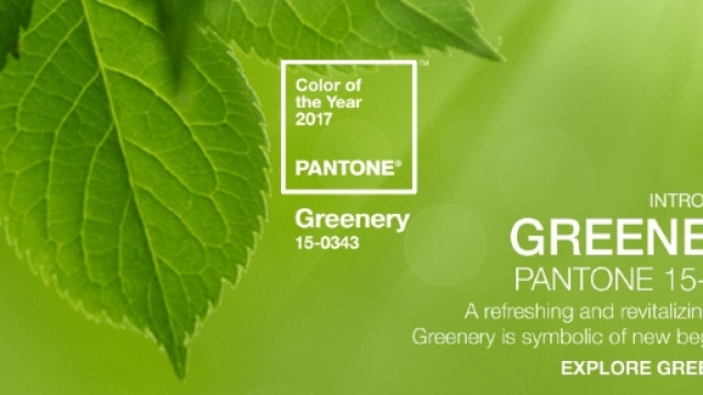 PANTONE 15-0343 Greenery &egrave; il colore dell'anno 2017