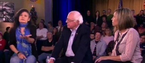 Bernie Sanders during MSNBC town hall, via YouTube