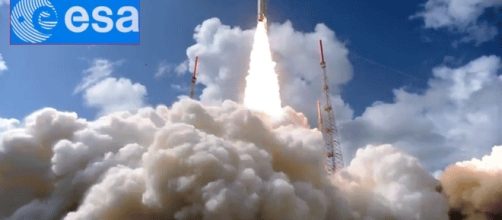Des satellites Galileo ont été lancés par des Soyouz mais les derniers sont partis de Guyane, lancés par des Ariane (photo Esa, sat. Galileo 18)