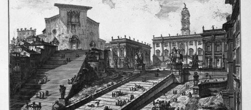 Veduta del Campidoglio di Giovanni Battista Piranesi