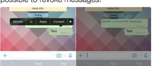 Whatapp lancia Revoke per cancellare i messaggi