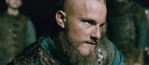 Bjorn (Alexander Ludwig) in "Two Journeys"/Photo via screencap, 'Vikings'/History Channel Bjorn (Alexander Ludwig) in "Two Journeys"/Photo via screencap, 'Vikings'/History Channel