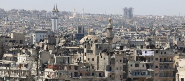 Einst die Handelsmetropole Syriens, heute ein Steinhaufen: Aleppo. (Fotoverantw./URG Suisse: Blasting.News Archiv) Einst die Handelsmetropole Syriens, heute ein Steinhaufen: Aleppo. (Fotoverantw./URG Suisse: Blasting.News Archiv)