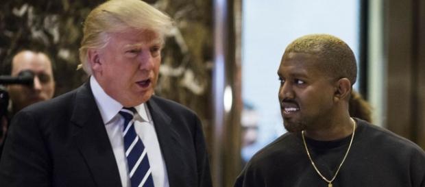 La rencontre de Kanye West et Donald Trump. - gala.fr La rencontre de Kanye West et Donald Trump. - gala.fr