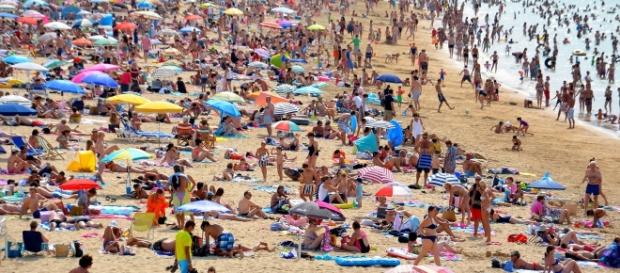 Strandvergnügen? Wohl eher nicht. Strandvergnügen? Wohl eher nicht.
