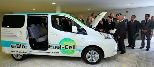 Veículo desenvolvido pela Nissan tem autonomia de 600 km e agora passará por testes de rua Veículo desenvolvido pela Nissan tem autonomia de 600 km e agora passará por testes de rua