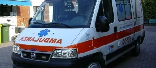 Ambulanza del 118, primo soccorso intervenuto nella vicenda