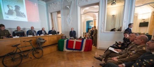 Momento topico della presentazione del CalendEsercito