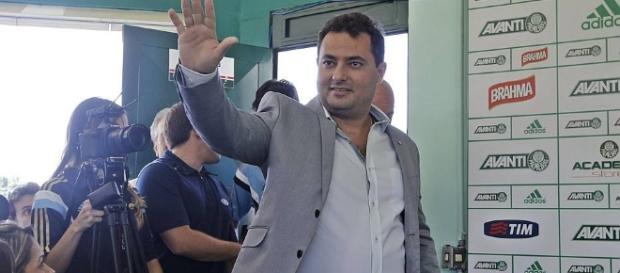Alexandre Mattos é apresentado no Palmeiras Alexandre Mattos é apresentado no Palmeiras