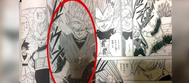 Goku Black en Super Saiyajin 2 en el manga 19. Goku Black en Super Saiyajin 2 en el manga 19.