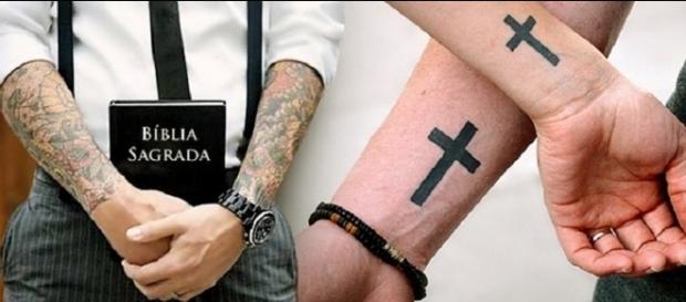 Tatuagem no corpo dos cristãos. Tatuagem no corpo dos cristãos.