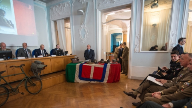 Momento topico della presentazione del CalendEsercito