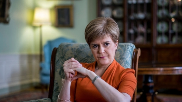 Nicola Sturgeon, primo ministro scozzese.