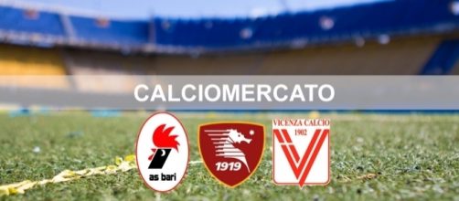 Il punto sul calciomercato di Bari, Salernitana e Vicenza