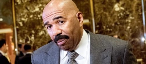 Steve Harvey at Trump Tower. / Photo by Bloomberg, Blasting News library