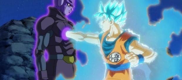 Goku luchando contra Hit en el capítulo 72 de Dragon Ball Super Goku luchando contra Hit en el capítulo 72 de Dragon Ball Super
