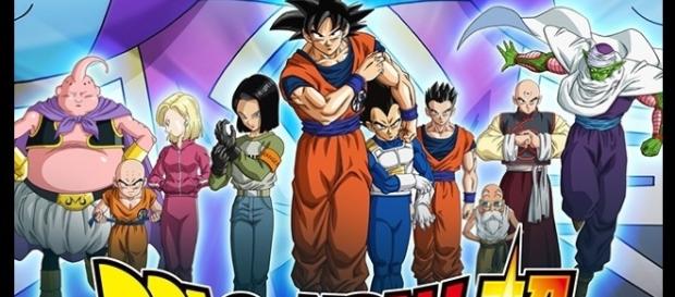 Goku y los demás participantes del torneo Universal por parte del Universo 7 Goku y los demás participantes del torneo Universal por parte del Universo 7