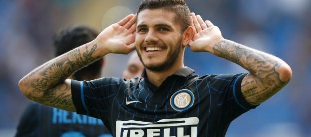 Icardi célébrant un but (via footransferts.com) Icardi célébrant un but (via footransferts.com)