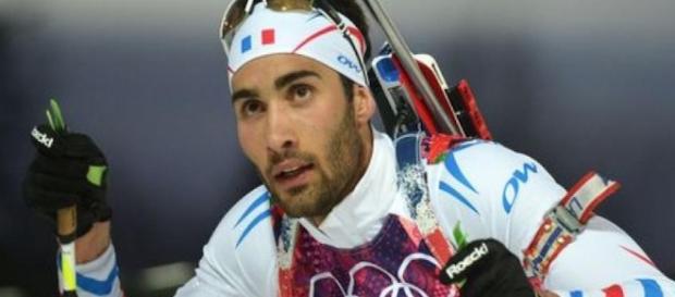 Martin Fourcade remporte une cinquième victoire sur six Photo SR Martin Fourcade remporte une cinquième victoire sur six Photo SR