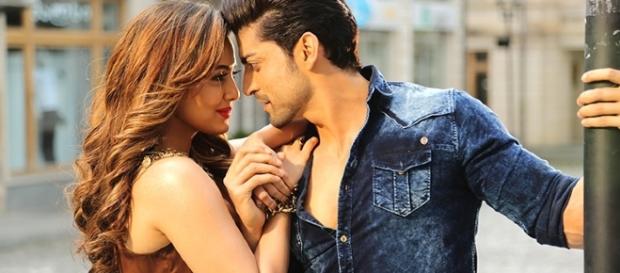 'wajah tum ho ' stars Sana Khan (Youtube screen grab) 'wajah tum ho ' stars Sana Khan (Youtube screen grab)