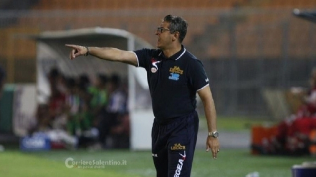 L'allenatore del Lecce, Padalino