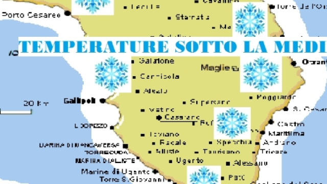 Temperature sotto la media nel week end.
