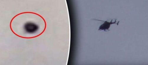 Depois de testemunhar ovni, inglês flagra helicóptero escuro sem identificação, na mesma trajetória do objeto (CASCADE/Express)