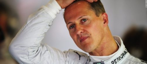Michael Schumacher prima dell'incidente