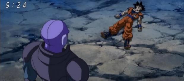 Hit luego de matar a Goku en la Tierra Hit luego de matar a Goku en la Tierra