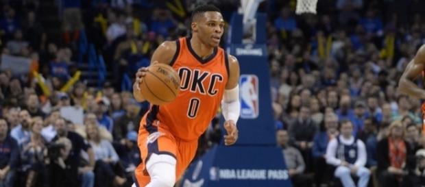 Russell Westbrook, jugador de Oklahoma City Thunder Russell Westbrook, jugador de Oklahoma City Thunder