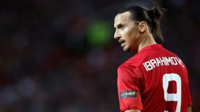 Zlatan Ibrahimovic attaccante del Manchester United