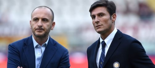 Ausilio e Javier Zanetti, due esponenti dell'Inter