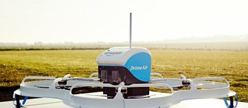 Il drone Amazon in servizio a Cambridge