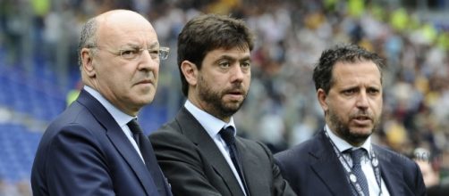 Marotta, Agnelli e Paratici: la triade bianconera