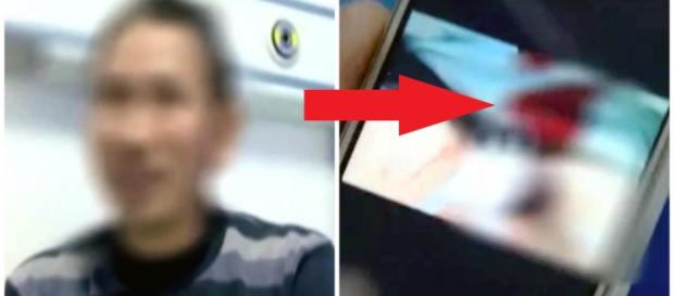Imagens no celular provam os ferimentos do chinês Imagens no celular provam os ferimentos do chinês