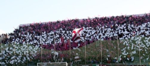 La Curva Sud dello Stadio Oreste Granillo