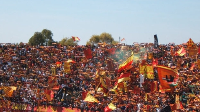 Saranno in buon numero gli spettatori al "Via del mare".