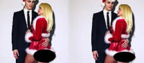 Ariel Winter in sexy Christmas Santa dress prompts weight ...