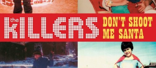 Copertina del cd singolo "Don't Shoot me Santa" dei The Killers.