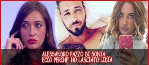 Uomini e Donne news, Alessandro pazzo di Sonia Lorenzini: ecco perché è finita con Lidia Vella